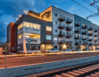 Complimentary light rail card